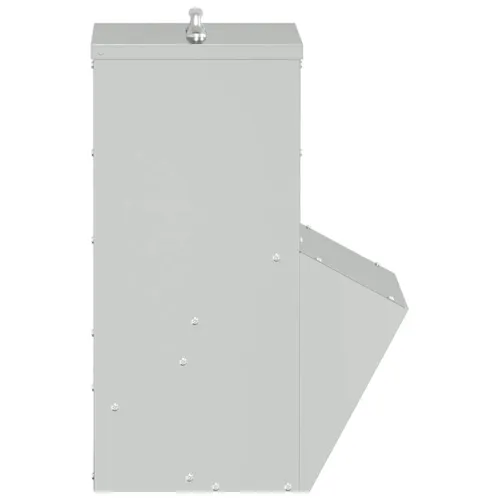 Hranilica za piliće Srebrno 20 x 25 x 35 cm Cinkani čelik - Pocinčani čelik 20 x 25 x 35 cm Cijena