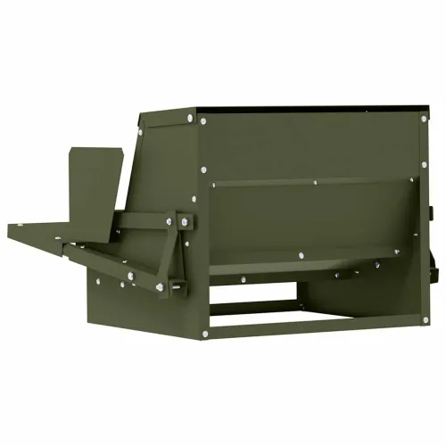 Feeder s nogom za piliće Maslinastozelena 50 x 40 x 29 cm 2 kg - Maslinastozelena Cijena