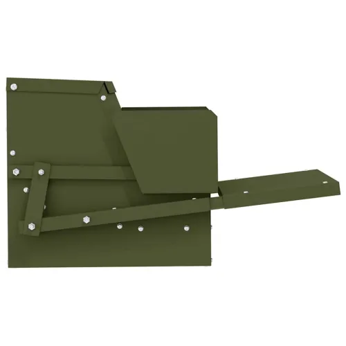 Feeder s nogom za piliće Maslinastozelena 50 x 40 x 29 cm 2 kg - Maslinastozelena Cijena