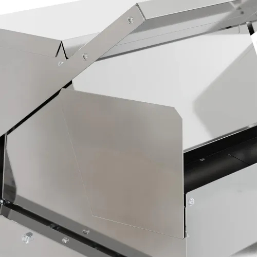 Feeder s nogom za piliće Srebrna 50 x 40 x 29 cm 2 kg - Pocinčani čelik Cijena