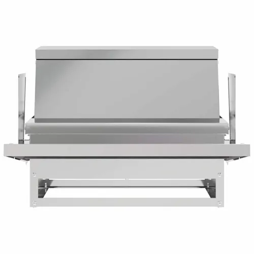 Feeder s nogom za piliće Srebrna 50 x 40 x 29 cm 2 kg - Pocinčani čelik Cijena