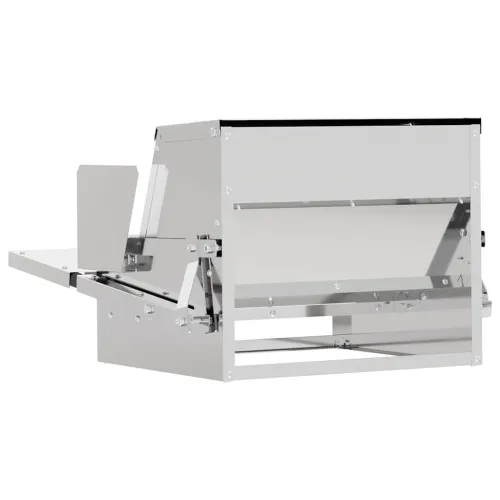 Feeder s nogom za piliće Srebrna 50 x 40 x 29 cm 2 kg - Pocinčani čelik Cijena