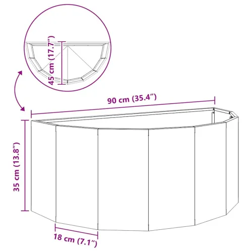 Sadilica Antracit 90 x 45 x 35 cm Čelik - Antracit 90 x 45 x 35 cm Cijena