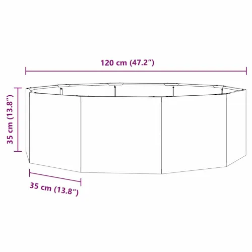 Sadilica Antracit 120 x 120 x 35 cm Čelik - Antracit 120 x 120 x 35 cm Cijena