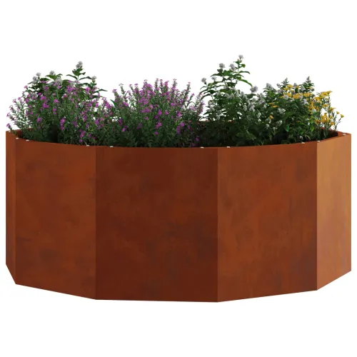 Sadilica Rđa 90 x 90 x 35 cm Čelik otporan na vremenske uvjete - Otporni čelik 90 x 90 x 35 cm Cijena