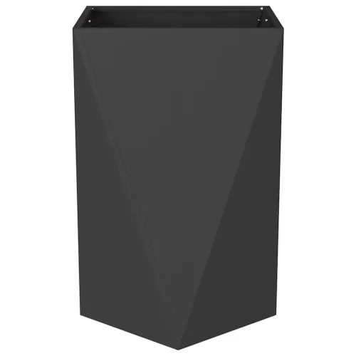 Sadilica Crna 50 x 50 x 75 cm Čelik - Crna 50 x 50 x 75 cm 1 Cijena