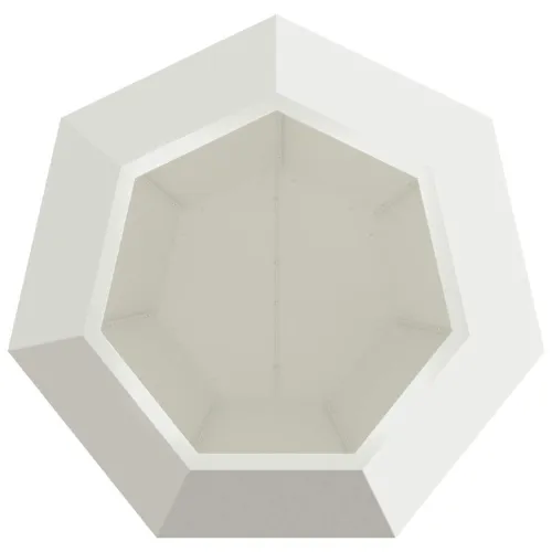 Sadilica 2 kom. Bijela 75 x 75 x 60 cm Čelik - Bijela 75 x 75 x 60 cm 2 Cijena