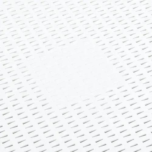 Bočni stol bijeli 54 x 54 x 36,5 cm plastični - Bijela 1 Cijena