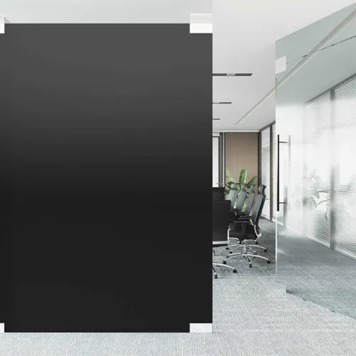 Statička folija za prozore 90 x 2000 cm PVC - Mat crna 20 m 90 cm Cijena