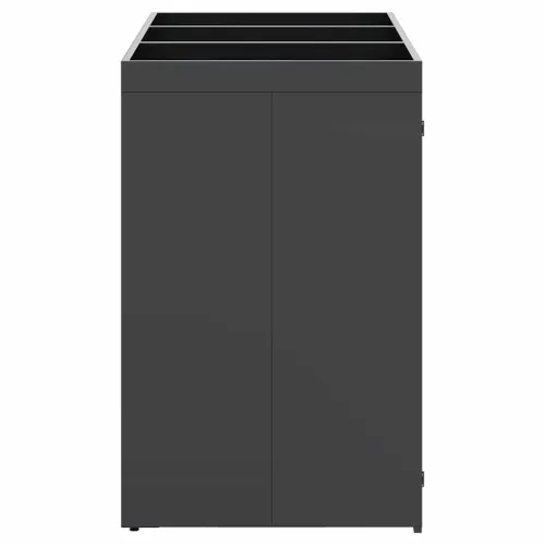Skladištenje kanti za 3 kante Antracit 204 x 77,5 x 121,5 cm - Antracit 3 Vrh za saksiju Cijena