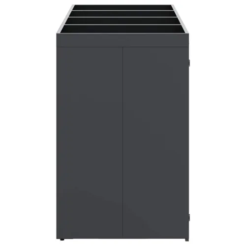 Skladištenje kanti za 4 kante Antracit 272 x 77,5 x 121,5 cm - Antracit 4 Vrh za saksiju Cijena