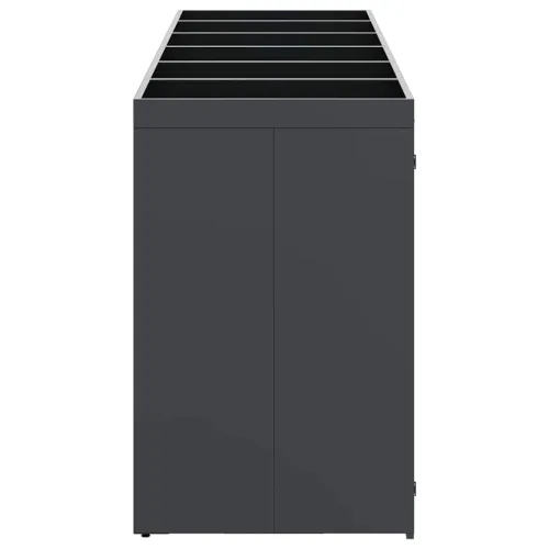 Skladištenje kanti za 6 kanti Antracit 408 x 77,5 x 121,5 cm - Antracit 6 Vrh za saksiju Cijena