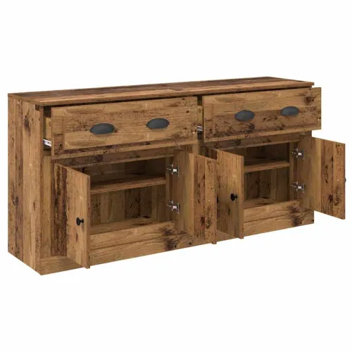 Komode 2 kom. Staro drvo 70 x 35,5 x 67,5 cm Konstruirano drvo - Staro drvo Cijena