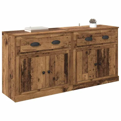 Komode 2 kom. Staro drvo 70 x 35,5 x 67,5 cm Konstruirano drvo - Staro drvo Cijena