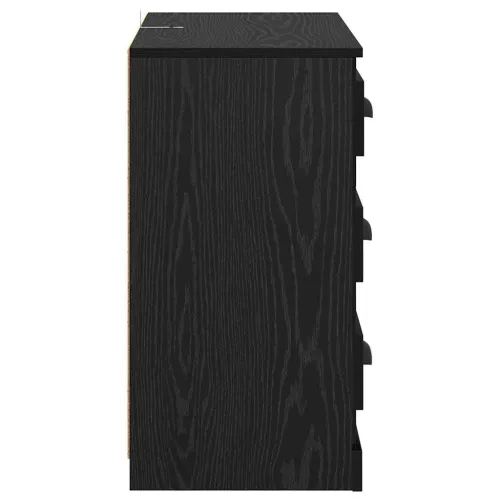 Komode 2 kom. Crni hrast 70 x 35,5 x 67,5 cm Konstruirano drvo - Crni hrast Cijena