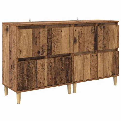 Komode 2 kom. Staro drvo 60 x 35 x 70 cm Konstruirano drvo - Staro drvo 2 Cijena