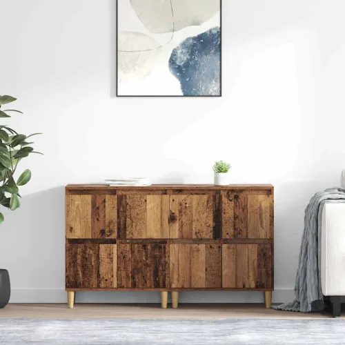 Komode 2 kom. Staro drvo 60 x 35 x 70 cm Konstruirano drvo - Staro drvo 2 Cijena