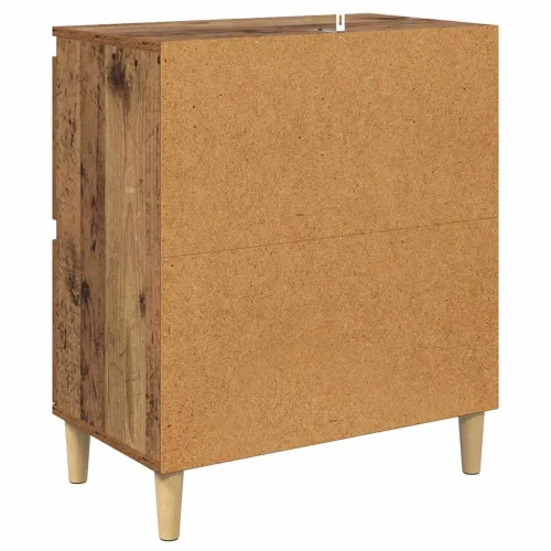 Komode 2 kom. Staro drvo 60 x 35 x 70 cm Konstruirano drvo - Staro drvo 2 Cijena
