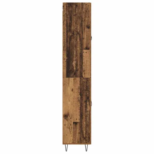 Kuhinjski ormarić Staro drvo 69,5 x 34 x 180 cm Konstruirano drvo - Staro drvo 2 drvena vrata Cijena