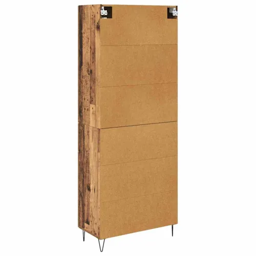 Kuhinjski ormarić Staro drvo 69,5 x 34 x 180 cm Konstruirano drvo - Staro drvo 2 drvena vrata Cijena