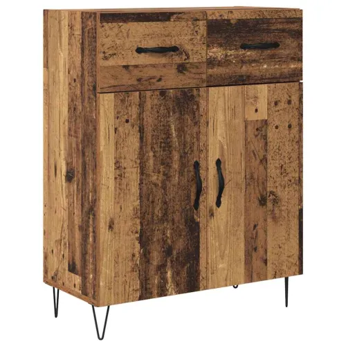 Kuhinjski ormarić Staro drvo 69,5 x 34 x 180 cm Konstruirano drvo - Staro drvo 2 vrata 2 ladice Cijena
