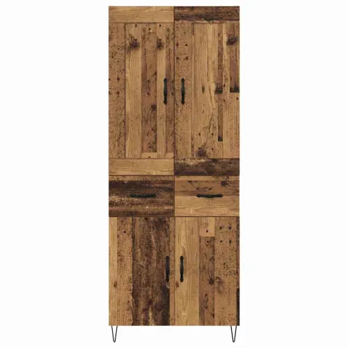 Kuhinjski ormarić Staro drvo 69,5 x 34 x 180 cm Konstruirano drvo - Staro drvo 2 vrata 2 ladice Cijena