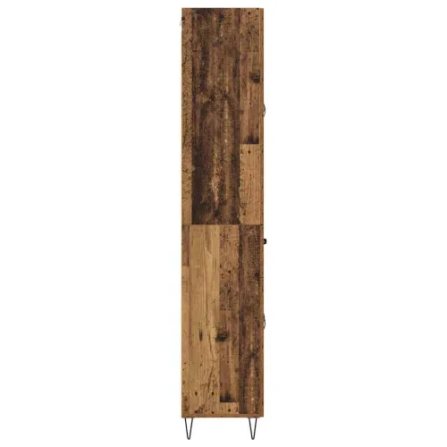 Kuhinjski ormarić Staro drvo 69,5 x 34 x 180 cm Konstruirano drvo - Staro drvo 2 vrata 2 ladice Cijena