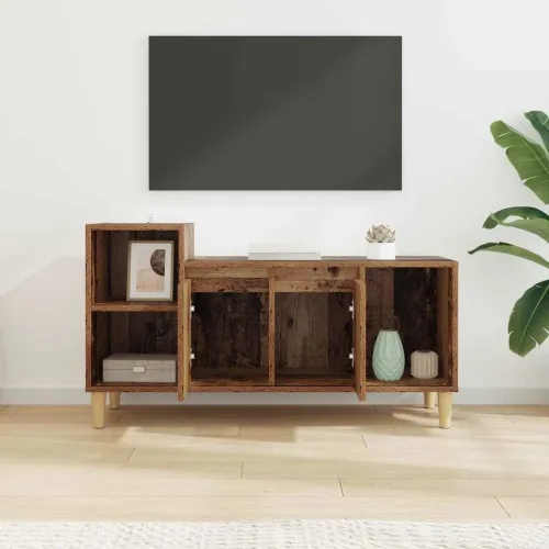 TV ormar 100 x 35 x 55 cm Staro drvo Konstruirano drvo - Staro drvo Cijena