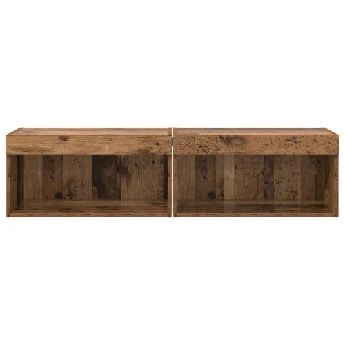 Set TV komoda 2 kom. Staro drvo Konstruirano drvo - Staro drvo 60 cm 2 Cijena