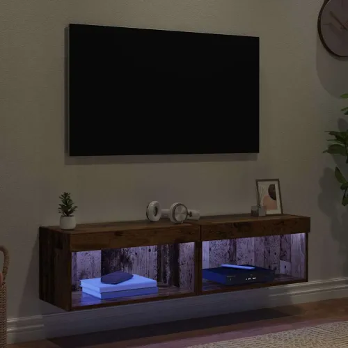 Set TV komoda 2 kom. Staro drvo Konstruirano drvo - Staro drvo 60 cm 2 Cijena