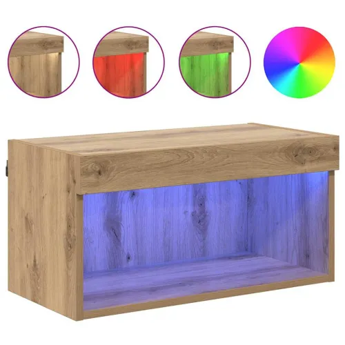 Set TV komoda 60 x 30 x 30 cm Umjetnički hrast - hrast artisan 60 cm 1 Cijena