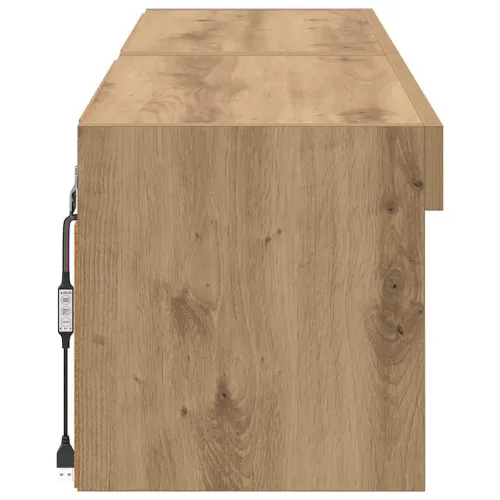 Set TV komoda 2 kom. Umjetnički hrast Konstruirano drvo - hrast artisan 60 cm 2 Cijena