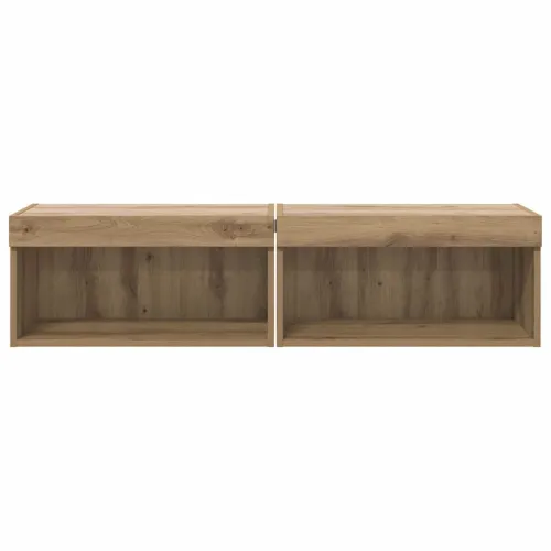 Set TV komoda 2 kom. Umjetnički hrast Konstruirano drvo - hrast artisan 60 cm 2 Cijena