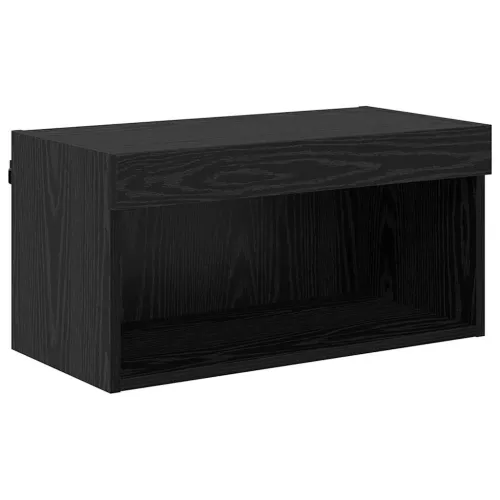 Set TV komoda 60 x 30 x 30 cm Crni hrast Konstruirano drvo - Crni hrast 60 cm 1 Cijena