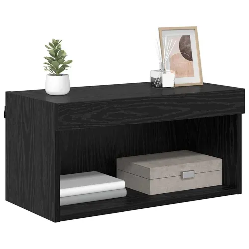 Set TV komoda 60 x 30 x 30 cm Crni hrast Konstruirano drvo - Crni hrast 60 cm 1 Cijena