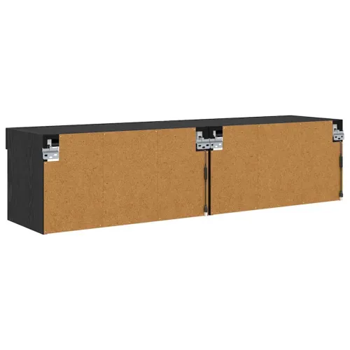 Set TV komoda 2 kom. Crni hrast Konstruirano drvo - Crni hrast 60 cm 2 Cijena