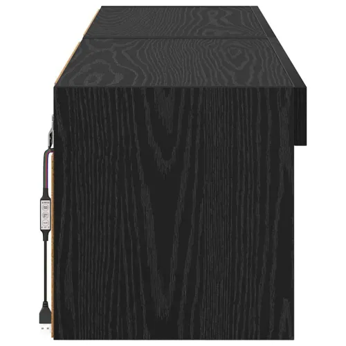 Set TV komoda 2 kom. Crni hrast Konstruirano drvo - Crni hrast 60 cm 2 Cijena