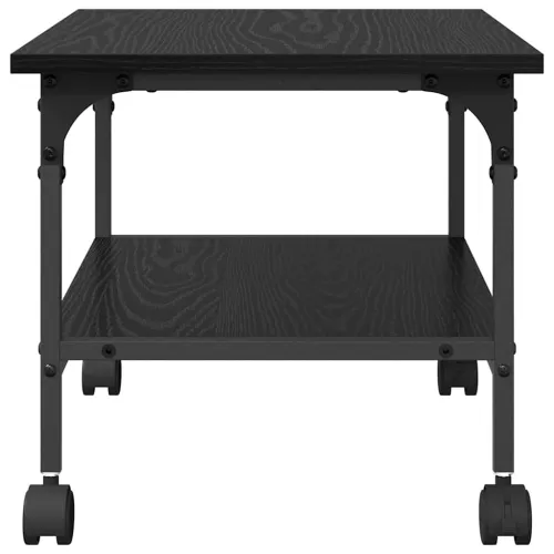 Držač za printer Crni hrast 50 x 40 x 38 cm Konstruirano drvo - Crni hrast Cijena