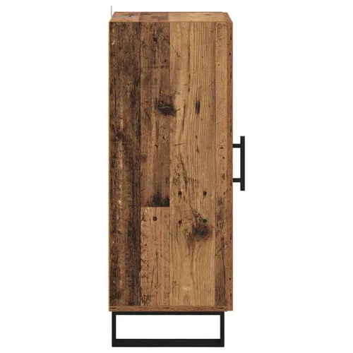 Kreveta Staro drvo 34,5 x 34 x 90 cm Obrađeno drvo i čelik - Staro drvo Cijena