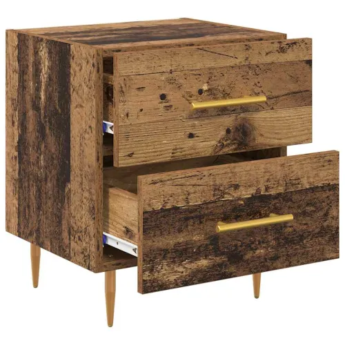 Noćni ormar 2 kom. Staro drvo 40 x 35 x 47,5 cm - Staro drvo 2 Cijena