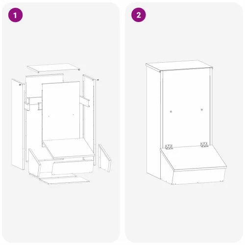 Hranilica za svinje Crna 55 x 38 x 76 cm 20 kg - Crna 55 x 38 x 76 cm Cijena