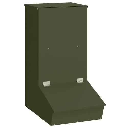 Hranilica za svinje Maslinasto zelena 55 x 38 x 76 cm 20 kg - Maslinastozelena 55 x 38 x 76 cm Cijena