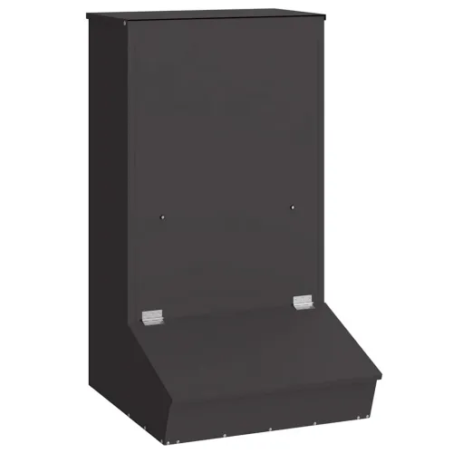 Hranilica za svinje Crna 55 x 51 x 91,5 cm 20 kg - Crna 55 x 51 x 91,5 cm Cijena