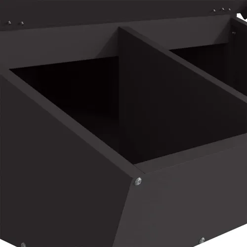 Hranilica za svinje Crna 55 x 51 x 91,5 cm 20 kg - Crna 55 x 51 x 91,5 cm Cijena