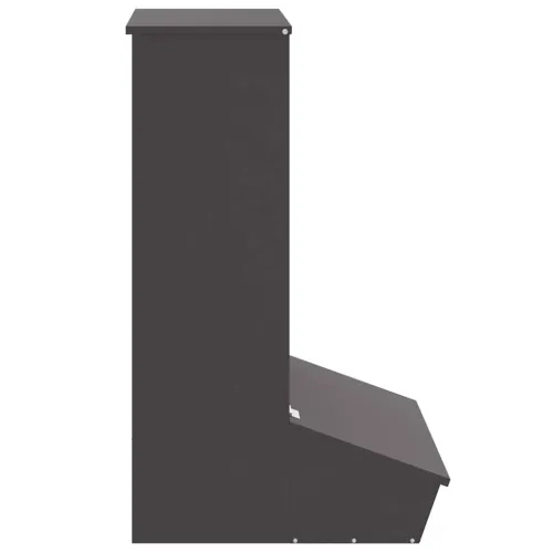 Hranilica za svinje Crna 55 x 51 x 91,5 cm 20 kg - Crna 55 x 51 x 91,5 cm Cijena