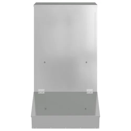 Hranilica za svinje Srebrno 55 x 51 x 91,5 cm 20 kg - Pocinčani čelik 55 x 51 x 91,5 cm Cijena