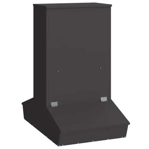Hranilica za svinje Crna 82 x 51 x 91,5 cm 20 kg - Crna 82 x 51 x 91,5 cm Cijena