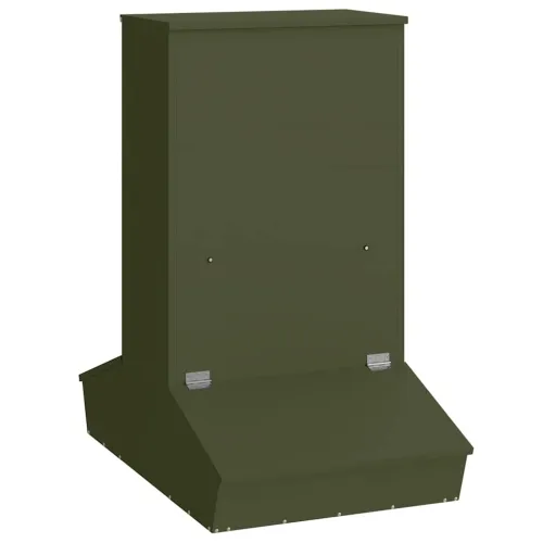 Hranilica za svinje Maslinasto zelena 82 x 51 x 91,5 cm 20 kg - Maslinastozelena 82 x 51 x 91,5 cm Cijena