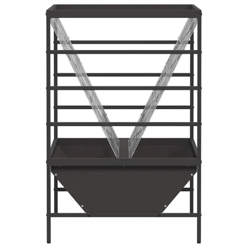 Hranilica za stoku Crna 100 x 60 x 90 cm 15 kg - Crna Cijena