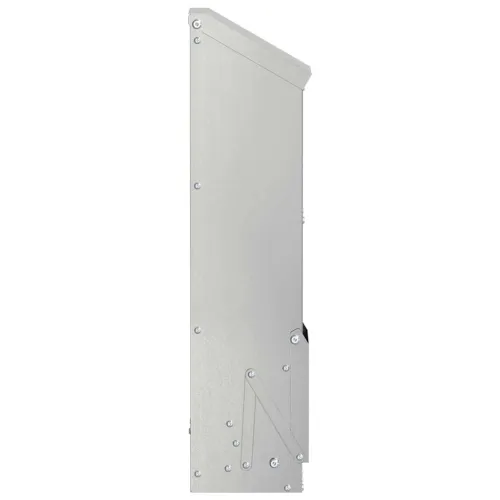 Hranilica za piliće Srebrno 13 x 12 x 51 cm Cinkani čelik - Pocinčani čelik Cijena